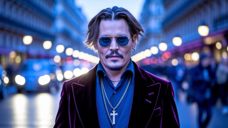 Johnny Depp Fashion Style Radiates Iconic Charm