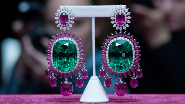 Why Colored Gemstone Jewelry is Dominating Red Carpet Looks